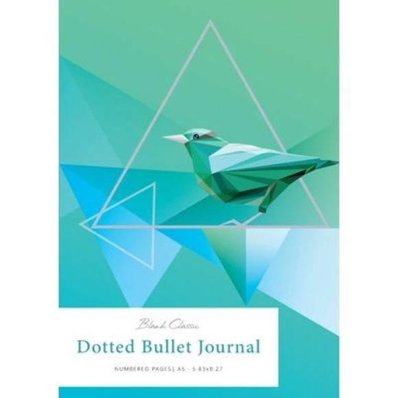 Dotted Bullet Journal: Medium A5 - 5.83X8.27 (Robin) -- Blank Classic - Picture 1 of 1